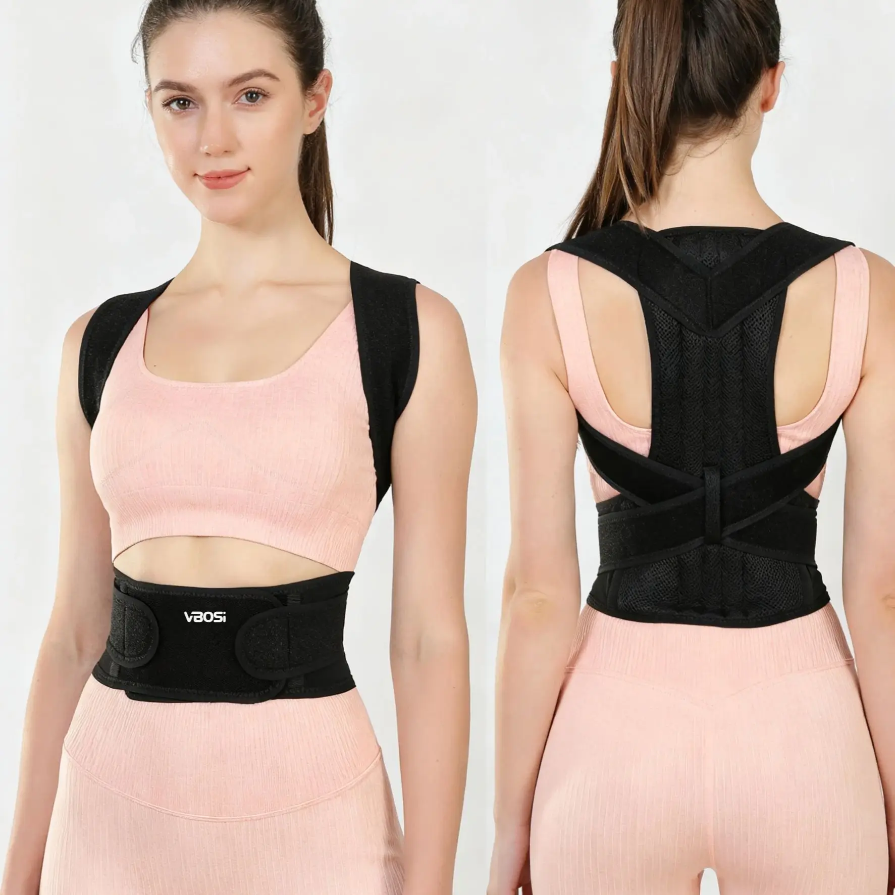 Posture Corrector Back - VBOSi Women Men Adjustable Sporty Back