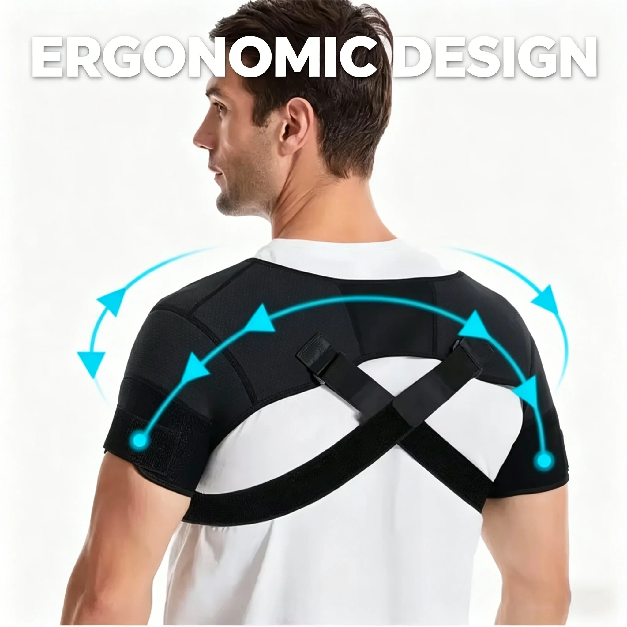 Adjustable X-Type Back Brace f - Posture Corrector Back recension och pris
