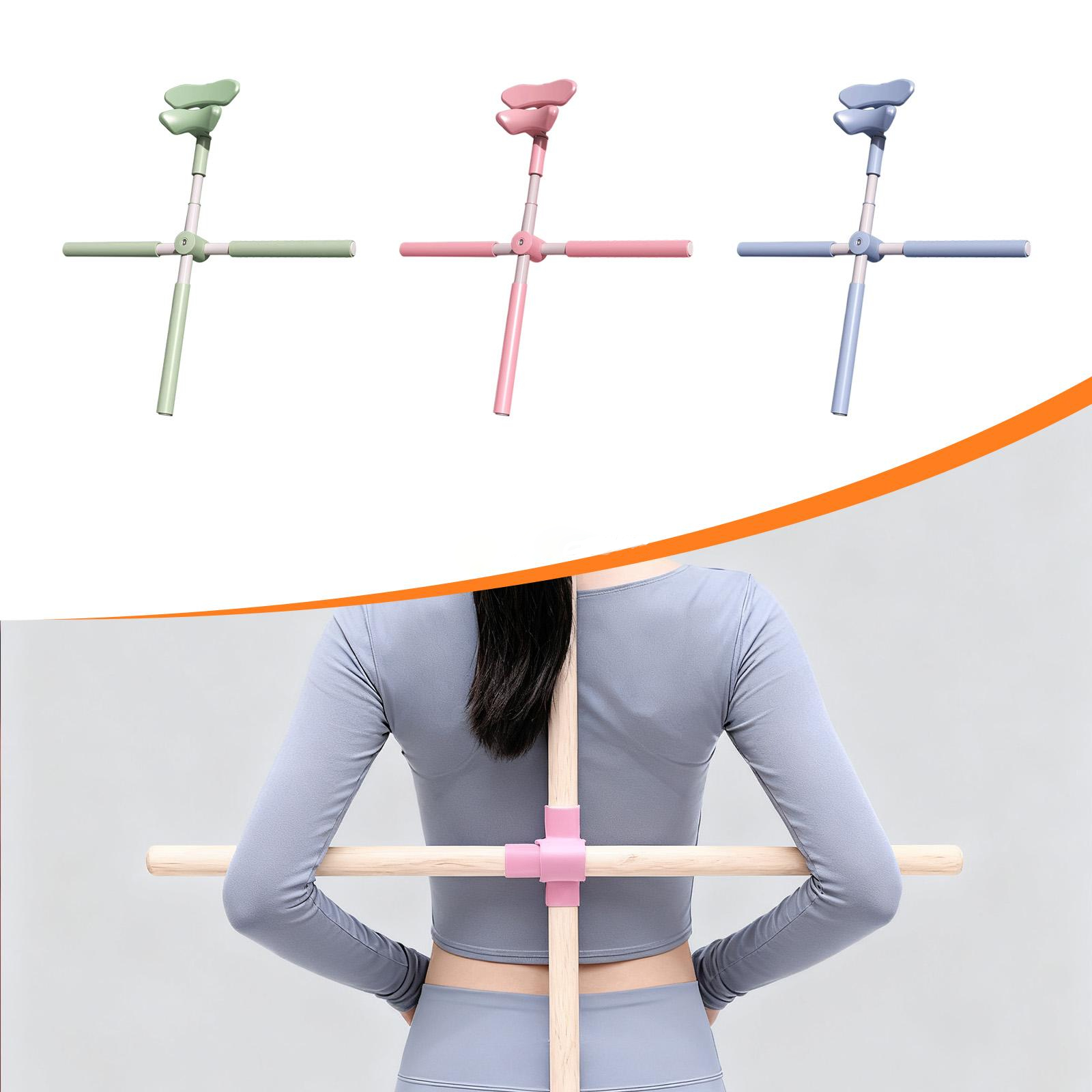 Yoga Stick Cross Open Back Pos - Posture Corrector Back recension och pris