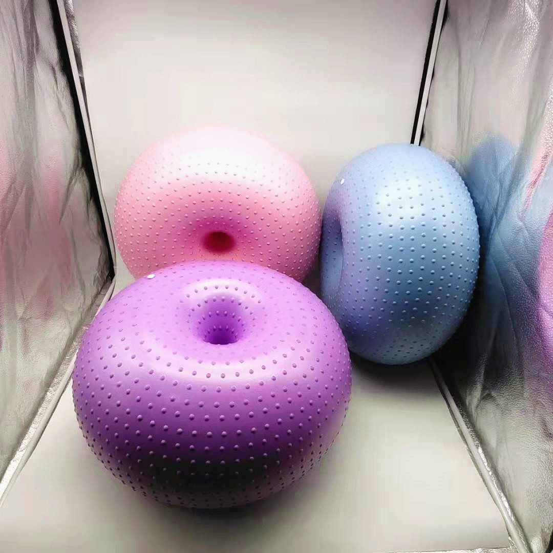 New Yoga Ball Donuts Thickened - Yoga Fitness Apple recension och pris